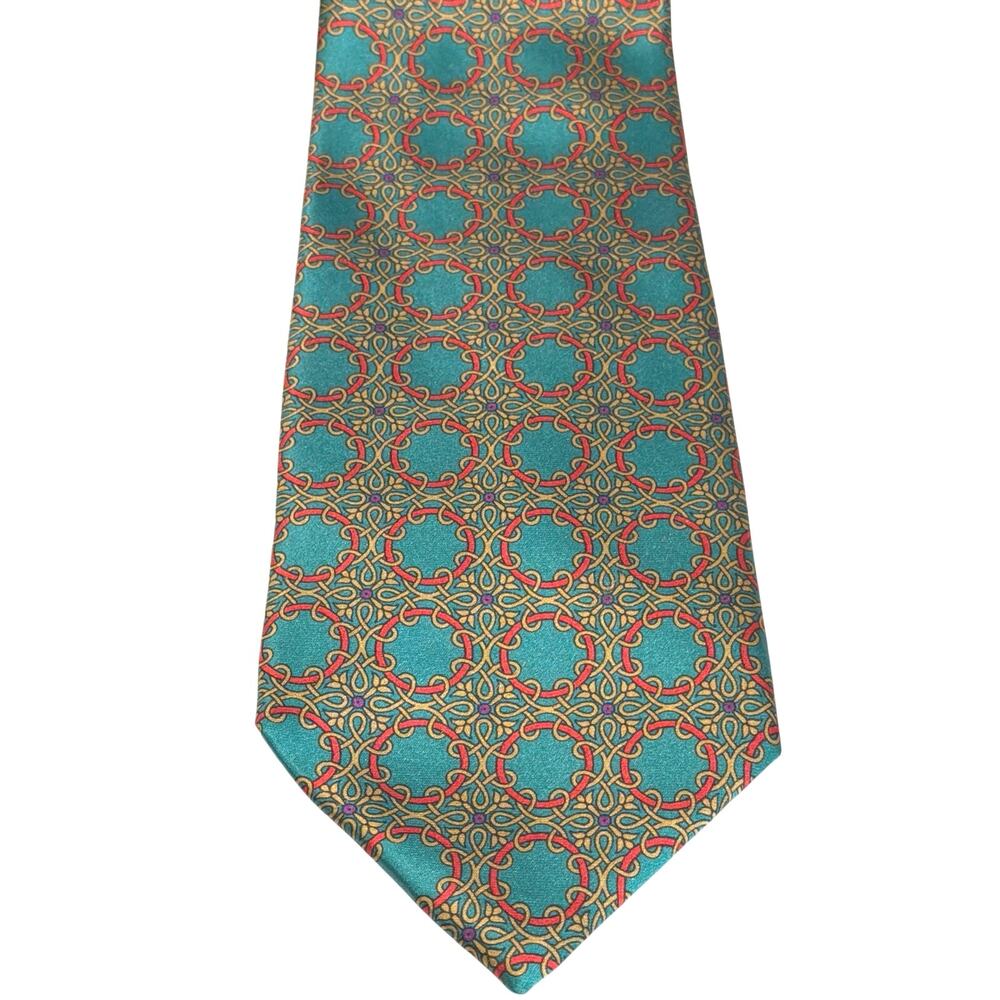 Luca Franzini silk necktie tie “A Classic Rownder”